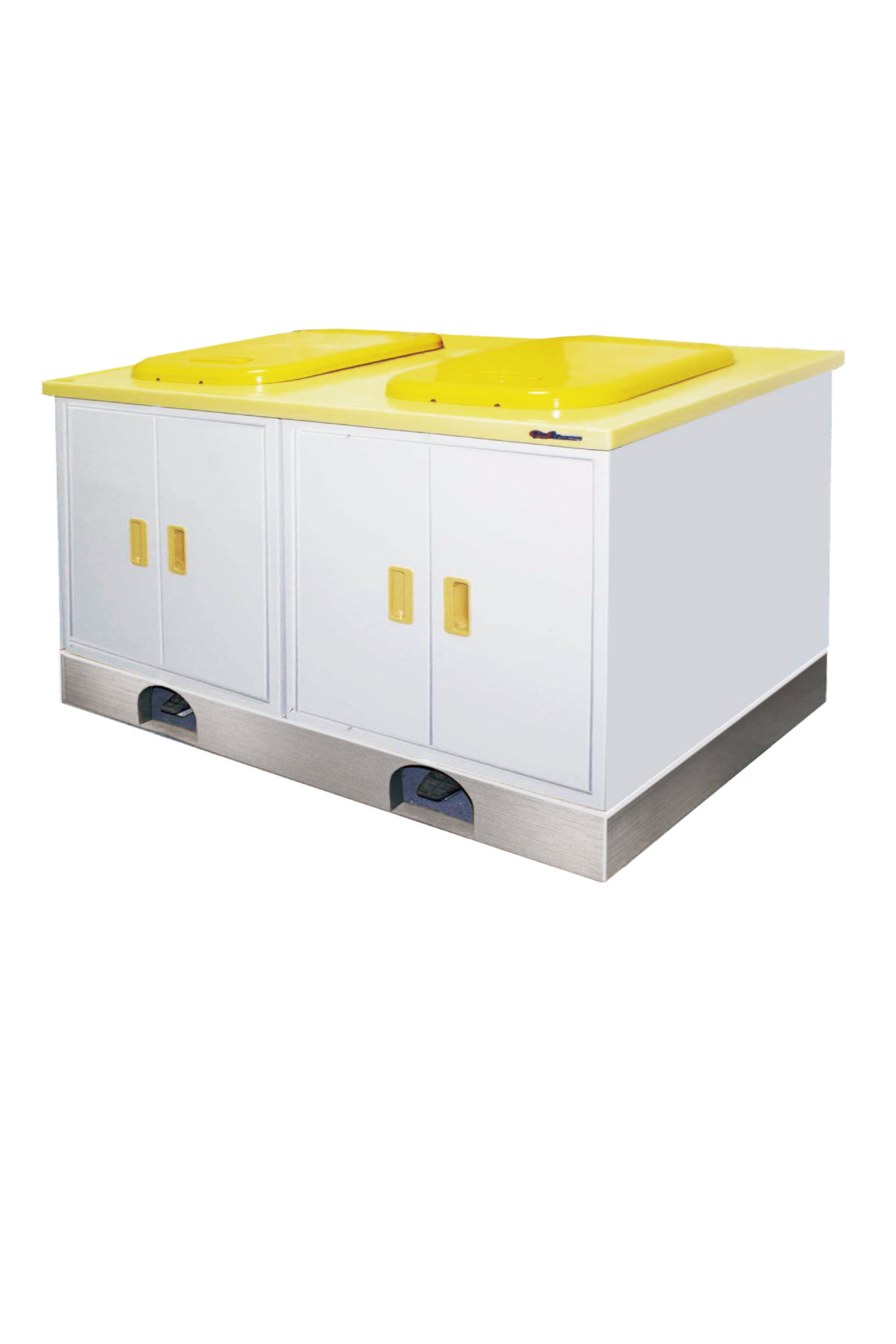 腳踩式雙頭污物柜